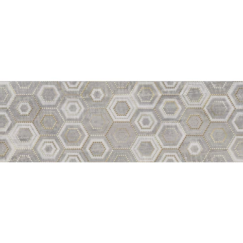 Декор Alma Ceramica Wizard серый 30*90 см