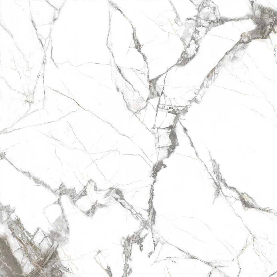 Керамогранит Global Tile Everest матовый белый GT606013103MR 60x60 см