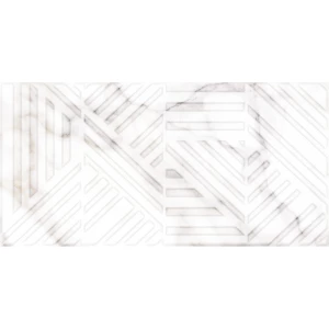 Плитка настенная Cersanit Moonlight белый рельеф A17573 59,8х29,8 см