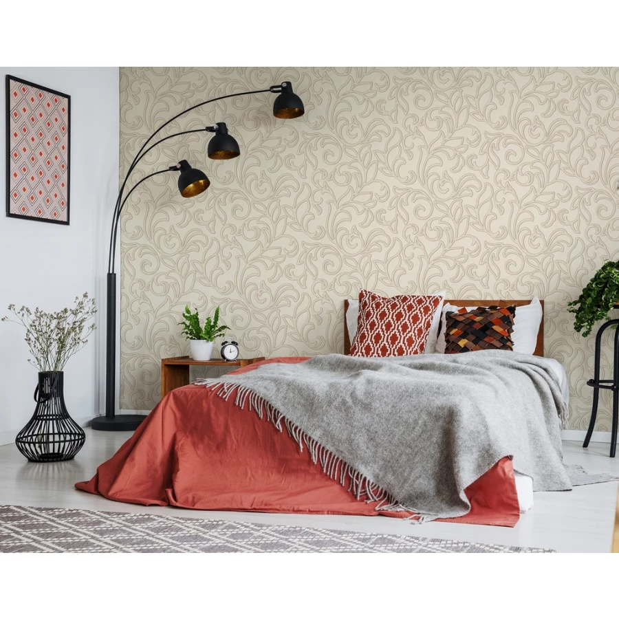 Обои флизелиновые VOG Collection И Ворожея бежевые 168438-12 1,06х10,05 м