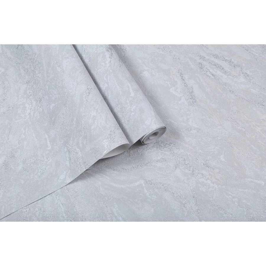 Обои флизелиновые Palitra Home Ornament HomeColor серые HC31217-44 1,06х10,05 м