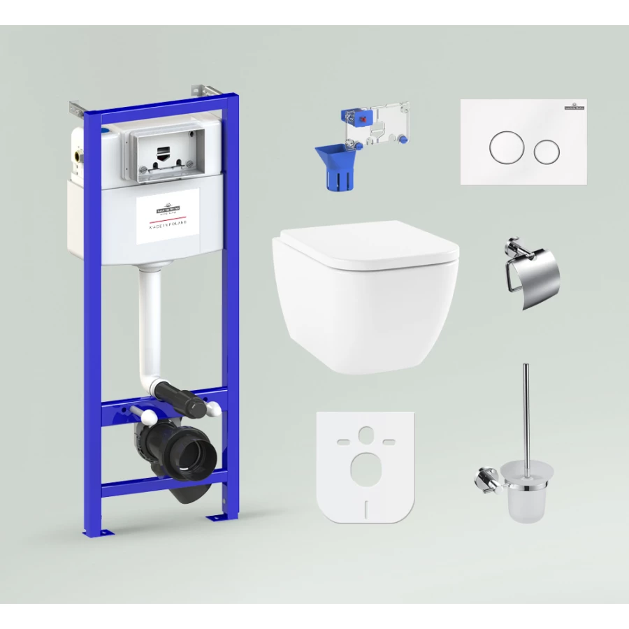 Комплект 9 в 1 Lavinia Boho Relfix One Rimless 97010047 (состоит из 3302103R, 33290200, 38010010, 3805004W, 38040010, 60567, 98652)