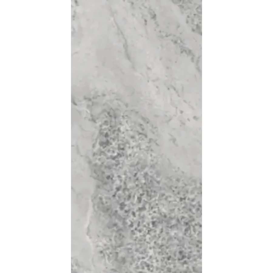 Керамогранит Hafez Gem Light Gray глянцевый серый 160х80 см