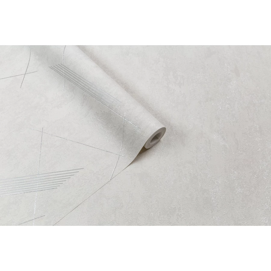 Обои флизелиновые Palitra Life Cross серые PL72519-14 1,06х10,05 м