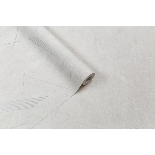 Обои флизелиновые Palitra Life Cross серые PL72519-14 1,06х10,05 м