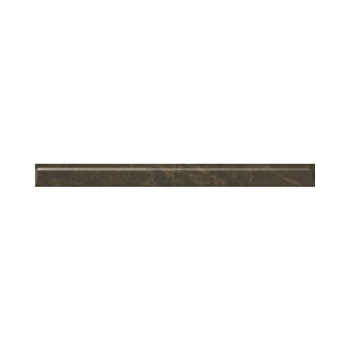 Бордюр Kerama Marazzi Гран-Виа коричневый обрезной SPA041R 30*2,5 см