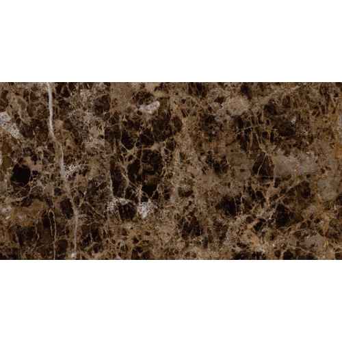 Плитка настенная Navarti Crema Marfil Imperial Marron глянцевая коричневая 50х25 см