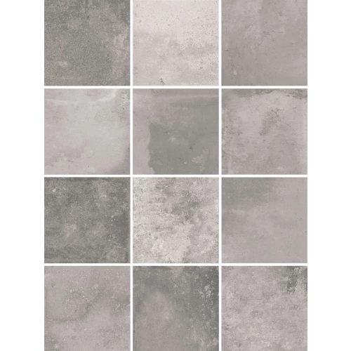 Керамогранит Kerama Marazzi Спартель 29,8х39,8 из 12 частей 9,8х9,8 матовый серый KM1010G0011N 39,8х29,8 см