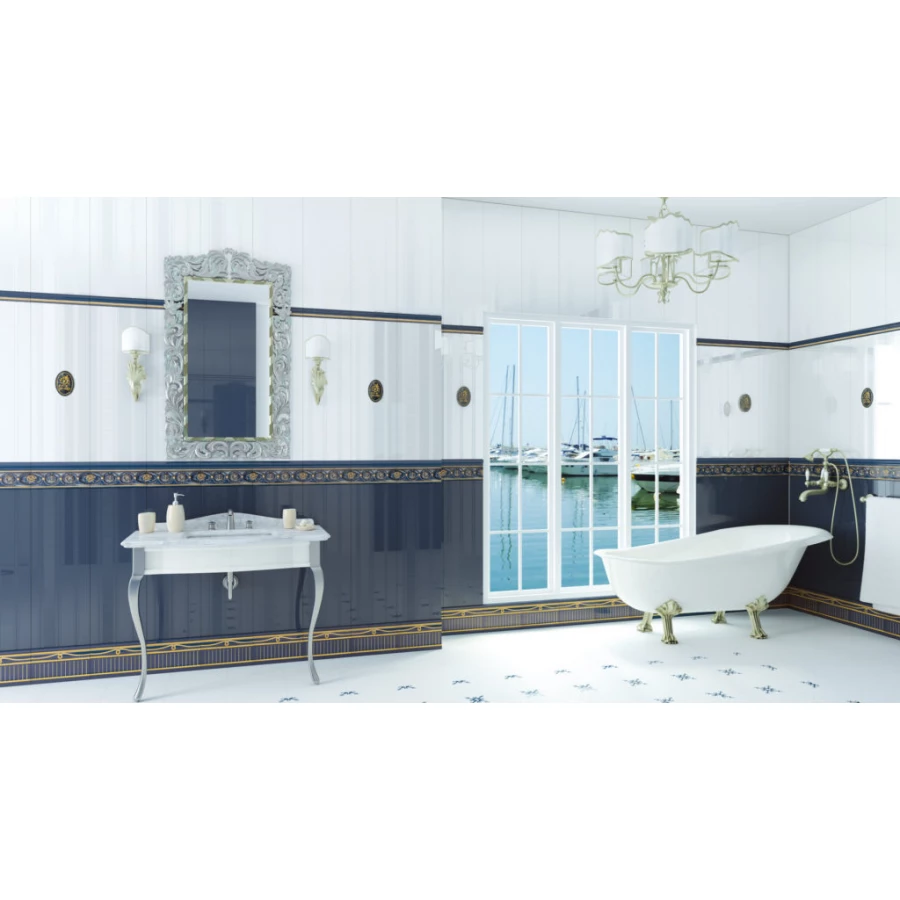 Керамическая плитка Maritima Ceramics Rumbo Atlantic Aqua СП 305 90х30 см