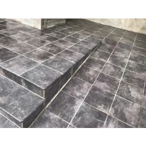 Ступень угловая Westerwalder Atrium Dunkelgrau Eckflorentiner 243155512/WKS31170 E 32x32 см