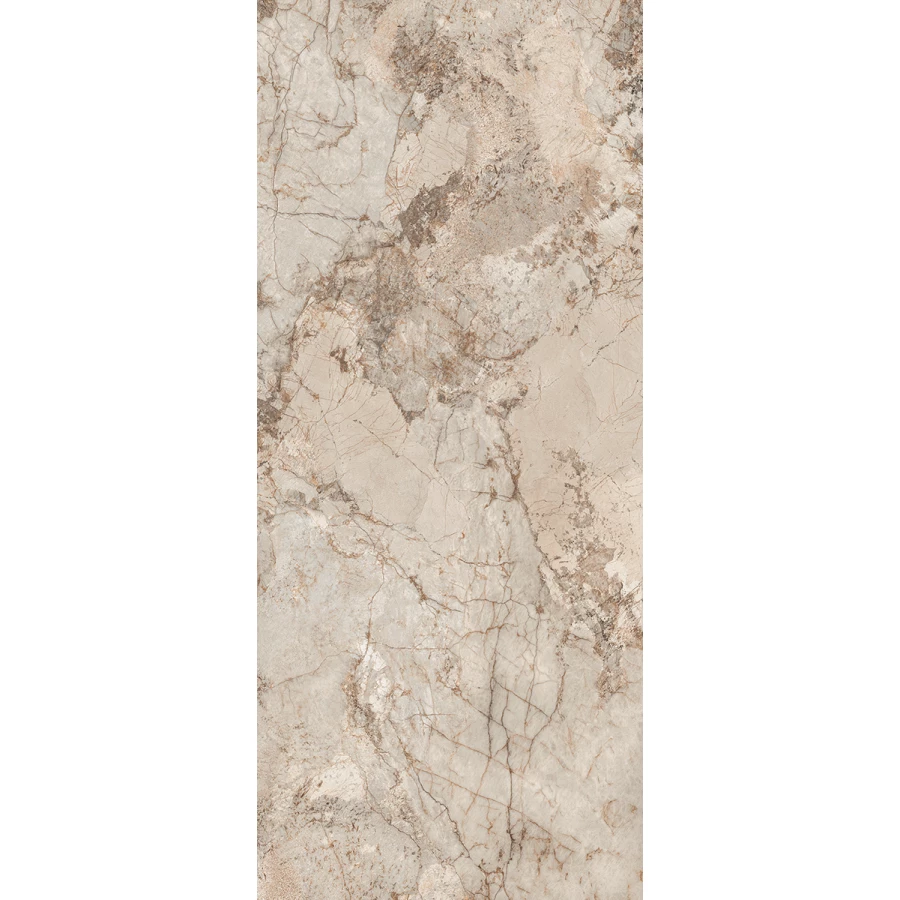 Керамогранит AVA Ceramica Gemstone Desert Lap Ret полуглянцевый бежевый 179163 280х120 см