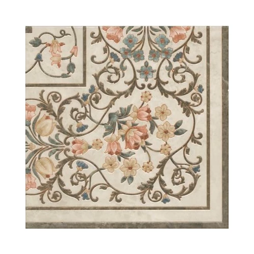 Декор Kerama Marazzi Лирия ковер угол лаппатированный VT\A17\SG1544L 40,2*40,2 см