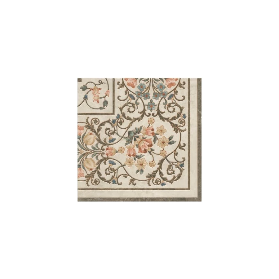Декор Kerama Marazzi Лирия ковер угол лаппатированный VT\A17\SG1544L 40,2*40,2 см