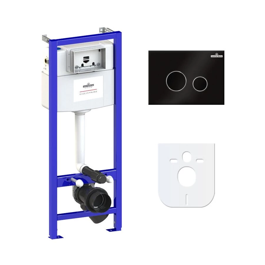 Комплект инсталляции для подвесного унитаза Lavinia Boho Relfix 77010012 (комплект 4 в 1)