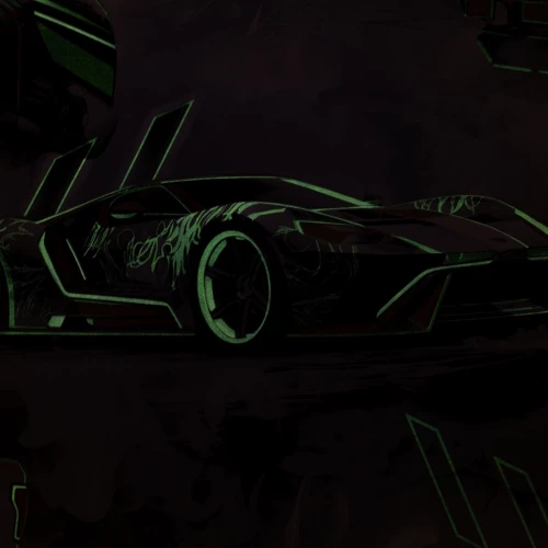 Обои флизелиновые Palitra Home Racing Team HomeColor синие HC72349-36 1,06х10,05 м