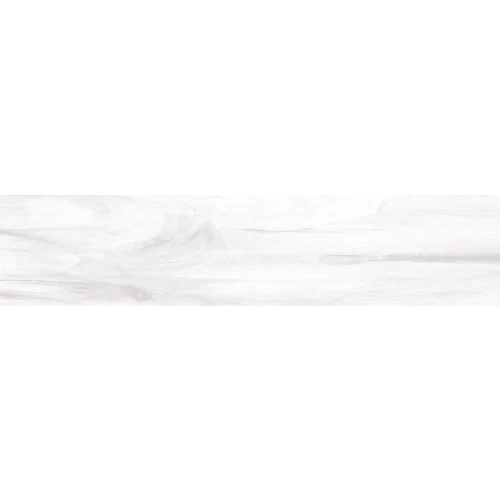 Плитка напольная керамогранитная Alma Ceramica Ashton белый 20*90 см