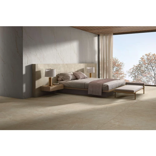 Керамогранит Belleza RC Roman Oro 2P GV Feather Touch матовый белый 45466 120х60 см