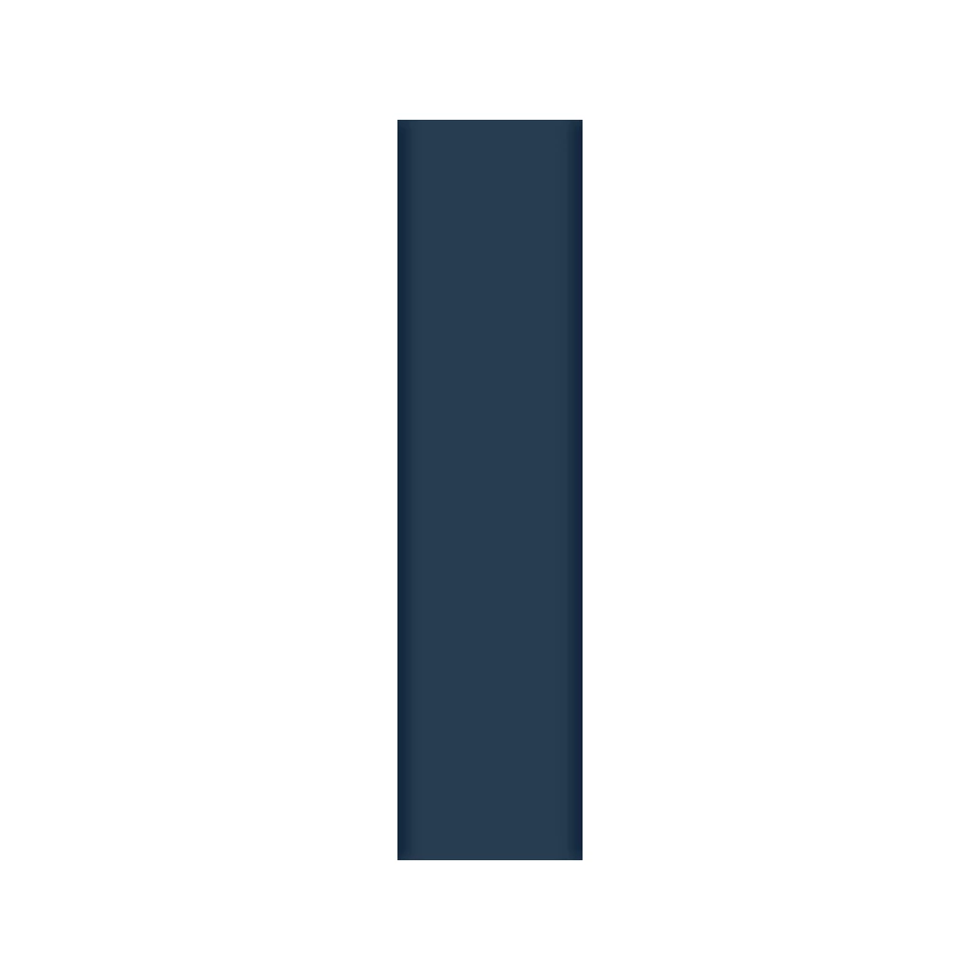 Плитка настенная Creto Aquarelle Cobalt глянцевая синяя 1,008 м2 12-01-4-29-10-65-2561 24х5,8 см