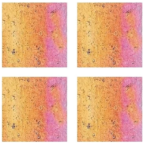 Стеклянная мозаика JNJ Mosaic Gold Link сетка 2x2 глянцевая розовая NB59 31,7х32,7 см