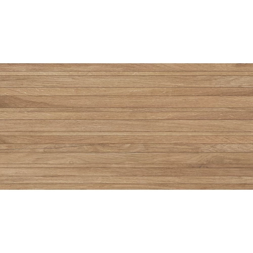 Плитка настенная Eletto Ceramica Ebri Wood Honey матовая коричневая 63х31,5 см