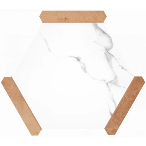 Керамогранит Monopole Avant Menorca Calacatta 25х22 см