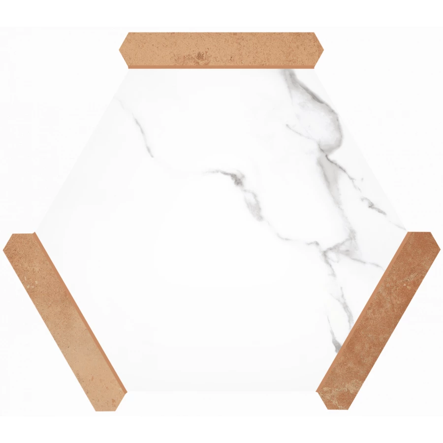 Керамогранит Monopole Avant Menorca Calacatta 25х22 см