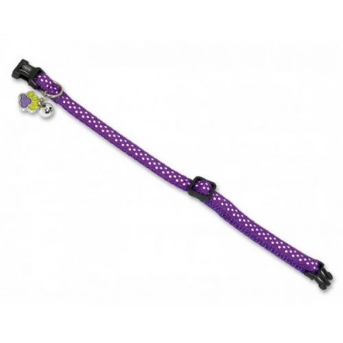 Ошейник для кошек Nobby Каро фиолетовый 