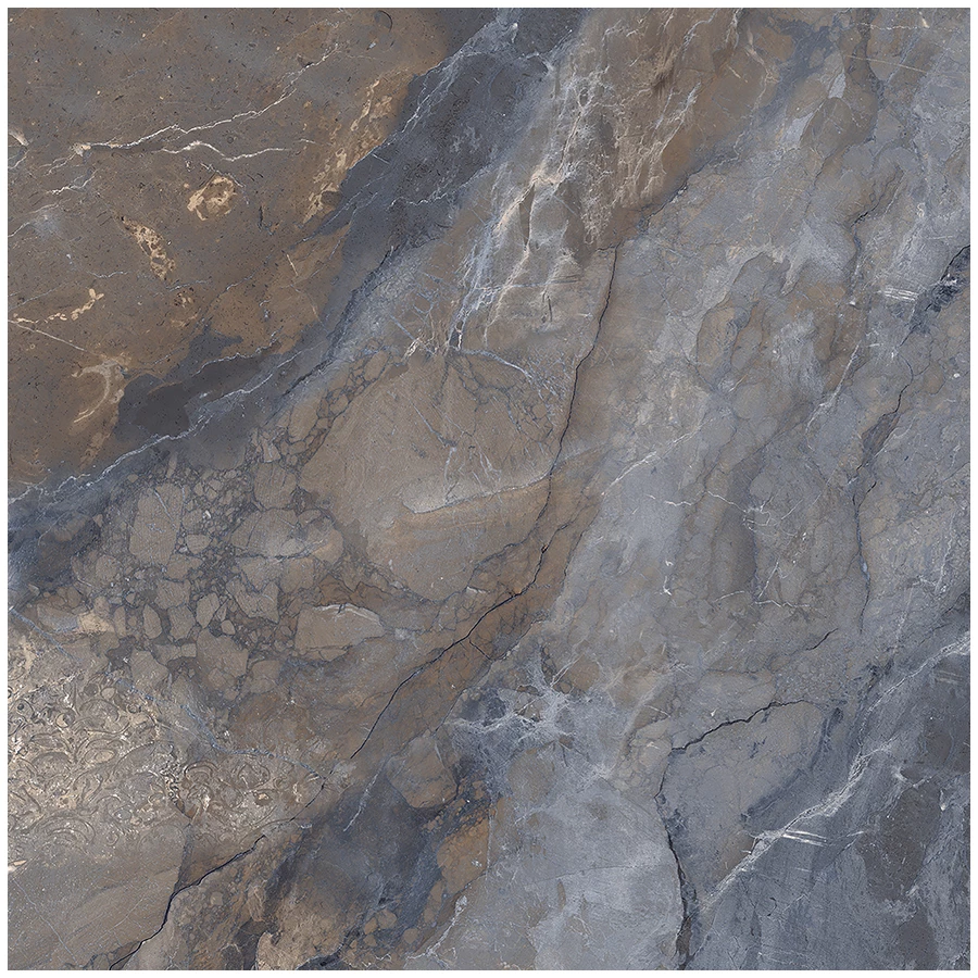 Керамогранит Ceradim Ocean Elfish синий Полированный 60х60 см