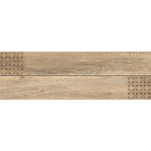 Керамогранит Cersanit Орнаментвуд Ornamentwood матовый бежевый С-OW4M013D 59,8х18,5 см