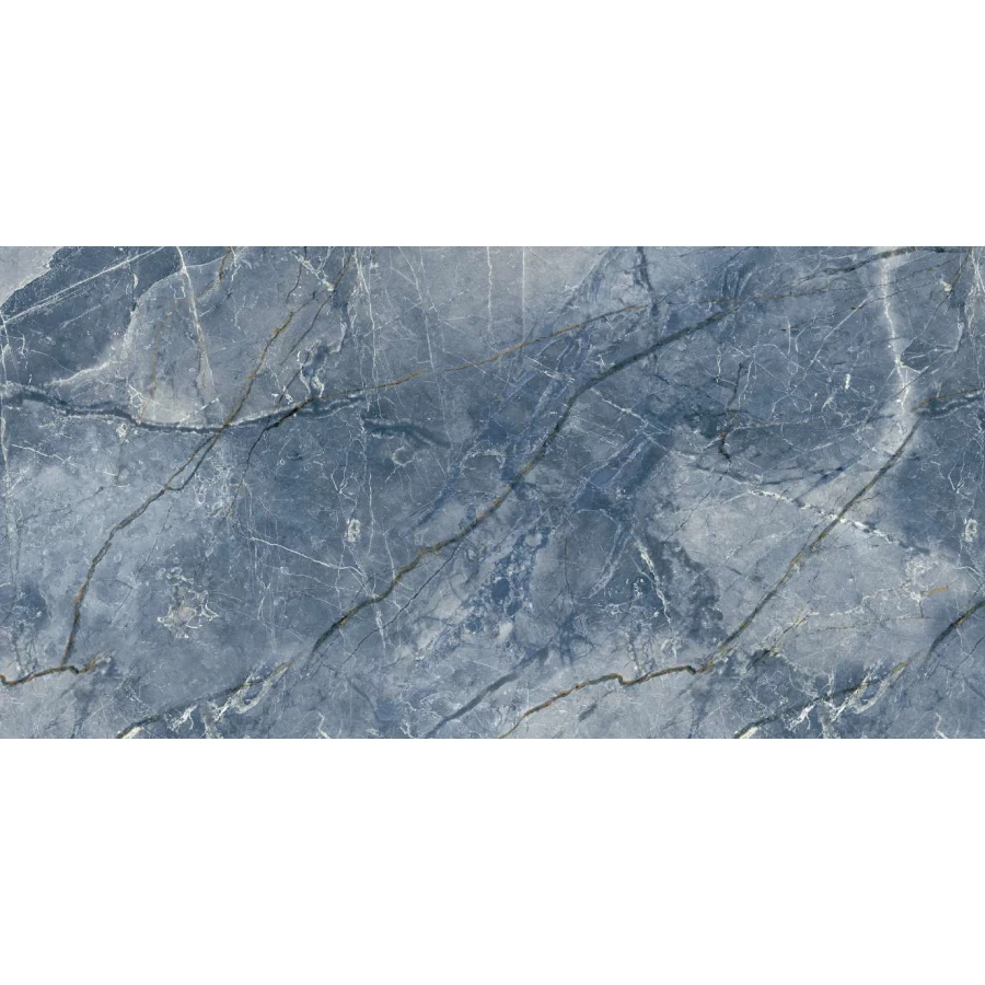 Керамогранит Planet Ceramics UK-SM 702 matt матовый карвинг синий 120х60 см