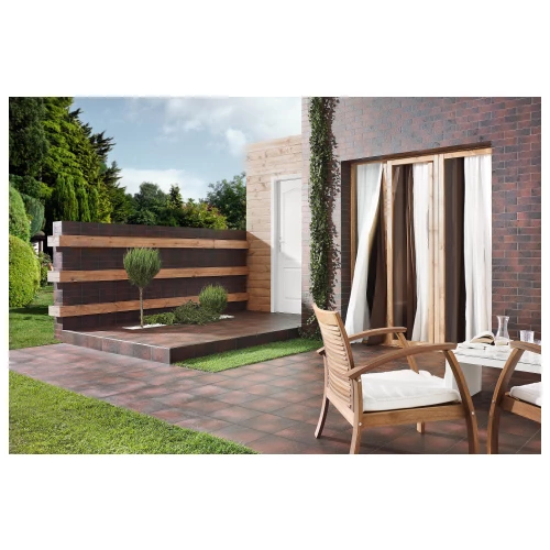 Плитка фасадная Paradyz Semir Rosa Elewacja матовая коричневая 24x6,5 см