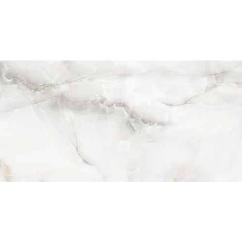 Керамогранит Meili Ceramica Onyx Silver глянцевый серый 120х60 см