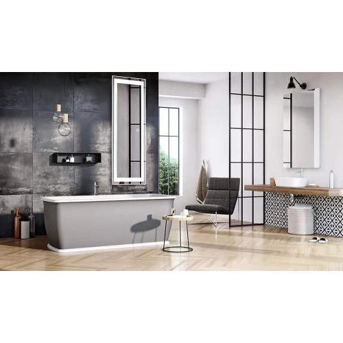 Зеркало Azario Лираc подсветкой и диммером сенсорный выключатель ФР-00002160 60х120 см