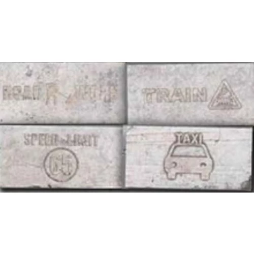 Керамогранит Cir Ceramiche New York Road Signs Mix Greenwich Village 1048424 20х10 см