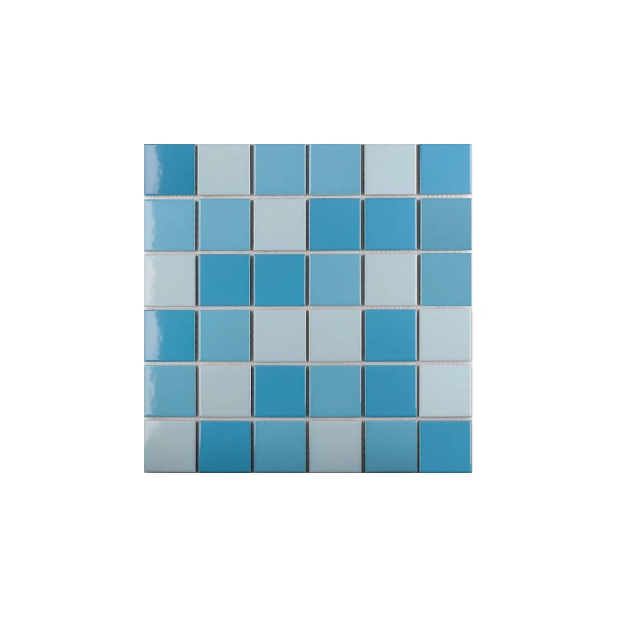 Керамическая мозаика Starmosaic Light Blue Mix Glossy 30,6х30,6 см