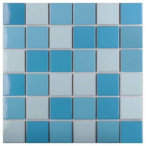 Керамическая мозаика Starmosaic Light Blue Mix Glossy 30,6х30,6 см