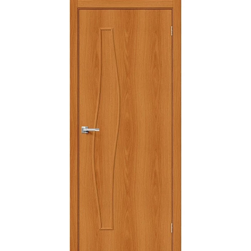 Межкомнатная дверь Bravo 6Г 200x80 экошпон Direct полотно глухое цвет Л-12 (МиланОрех)