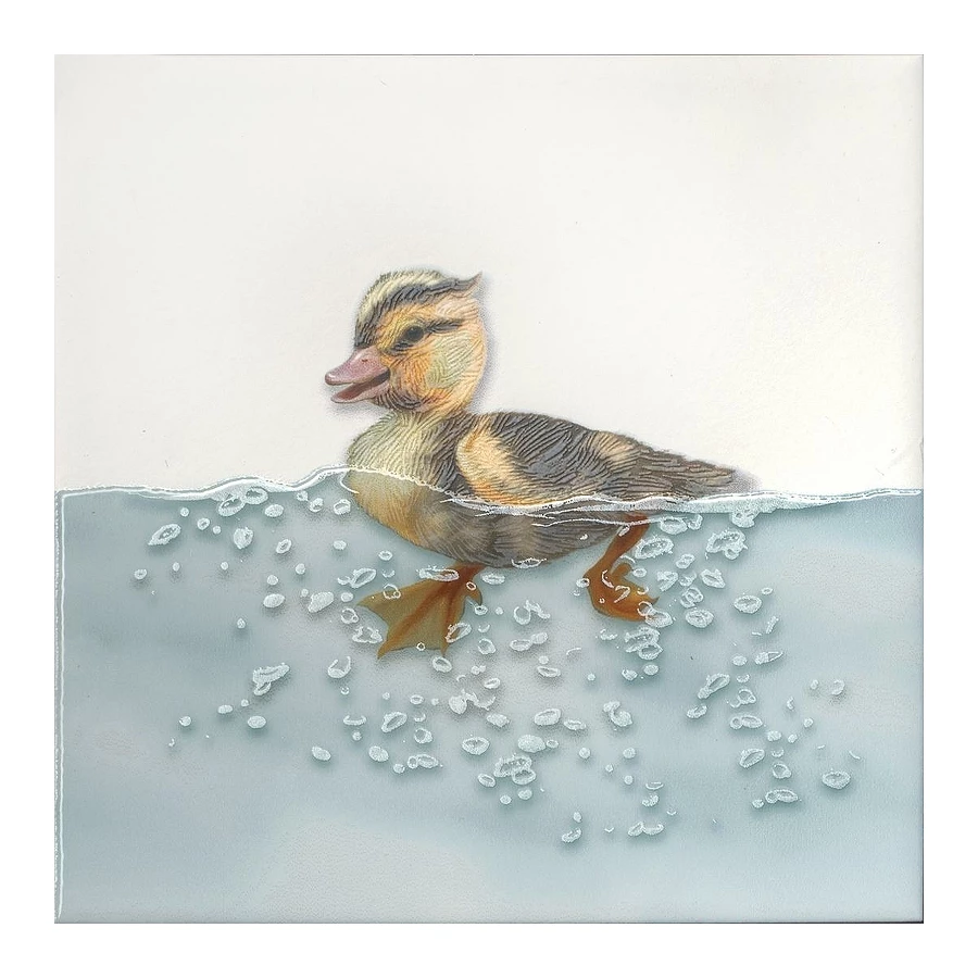 Декор Kerama Marazzi Чудо-озеро 3 полуматовый голубой VT/A457/5009 20x20 см