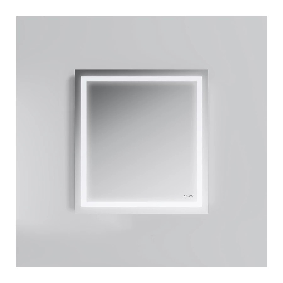 Зеркало Am Pm Gem с LED-подсветкой по периметру M91AMOX0651WG 65 см