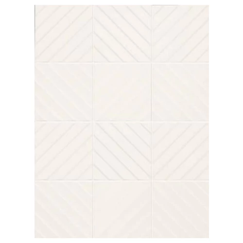 Керамогранит Marca Corona 4D Diagonal White E062 20х20 см