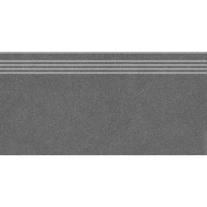 Ступень Kerama Marazzi Джиминьяно антрацит матовый обрезной DD254320R\GR 60х30 см