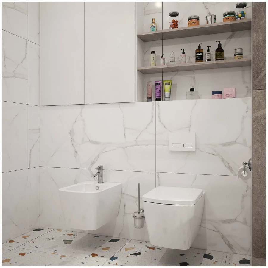 Унитаз Lavinia Boho Relfix Aveo Rimless 75110259 (комплект 7 в 1)