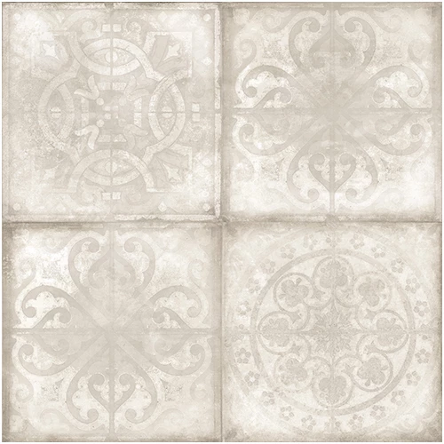 Керамогранит Cersanit Luara LU4R012D декорированный бежевый 42x42