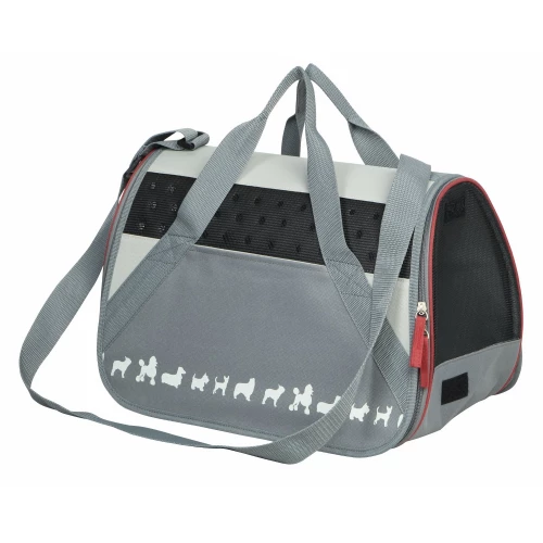 Переноска сумка Nobby Cebu серая 42х24х26 см