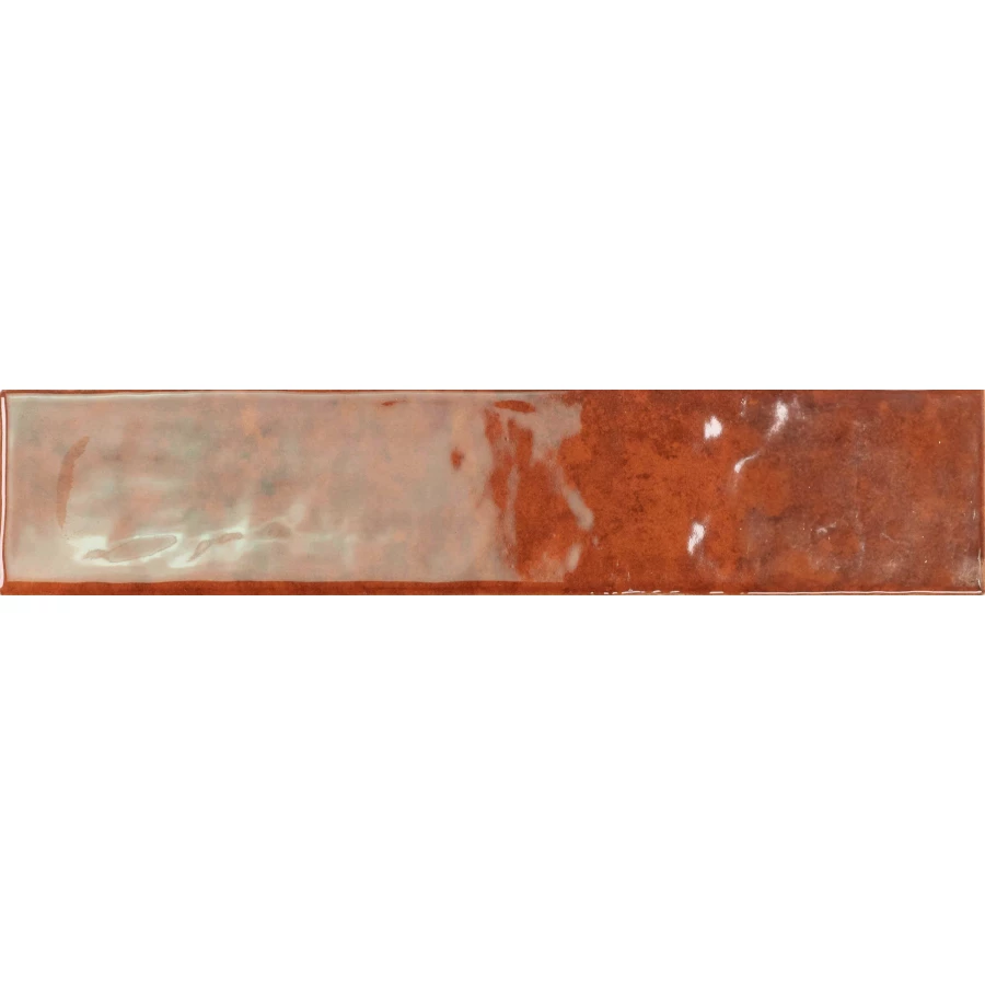 Плитка настенная Monopole San Remo Amber глянцевая красная 25x5 см