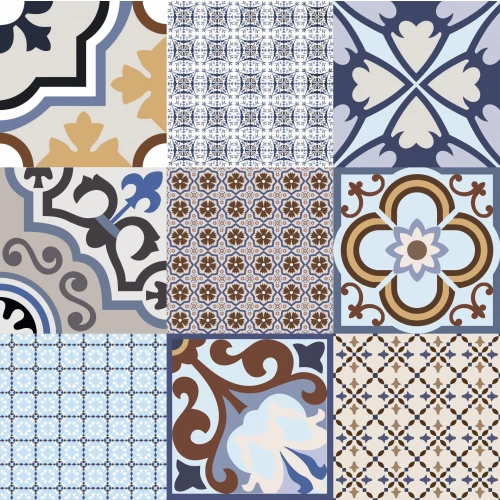 Керамогранит El Molino Logos Azul Satin 58x58 см