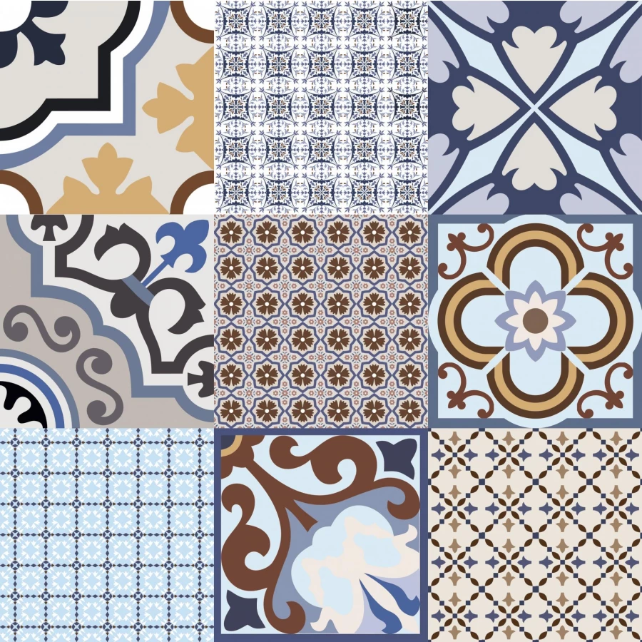 Керамогранит El Molino Logos Azul Satin 58x58 см