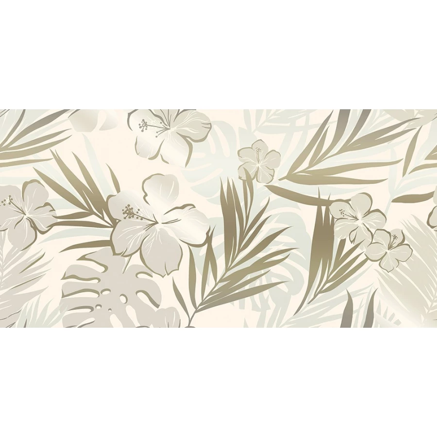 Декор Kerlife Colores Fiore Marfil бежевый 31.5*63 см