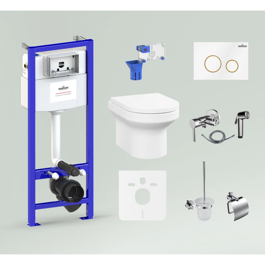 Комплект 10 в 1 Lavinia Boho Relfix Grance Hill Rimless 75110763 (состоит из 38010010, 38050804, 3307101R, 33290700, 38040010, 60567, 98652, 61117)