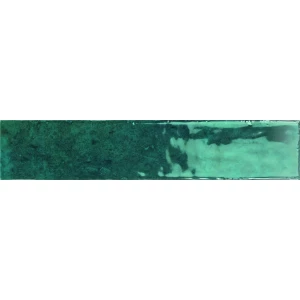 Плитка настенная Monopole San Remo Turquoise глянцевая бирюзовая 25x5 см